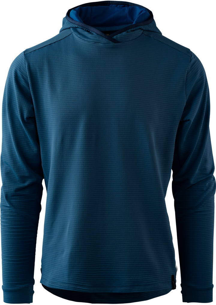 Grid Fleece Hoodie